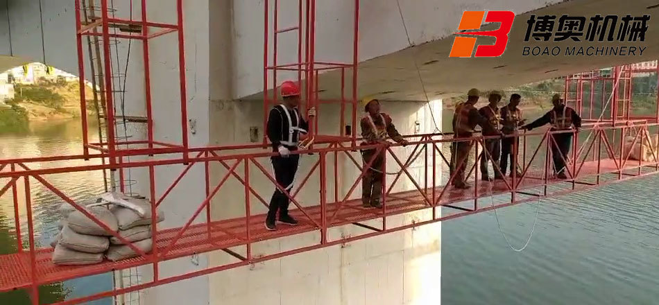 广州鼎高家电制造有限责任公司橋梁檢查平台助力橋梁建設事業的快速發展