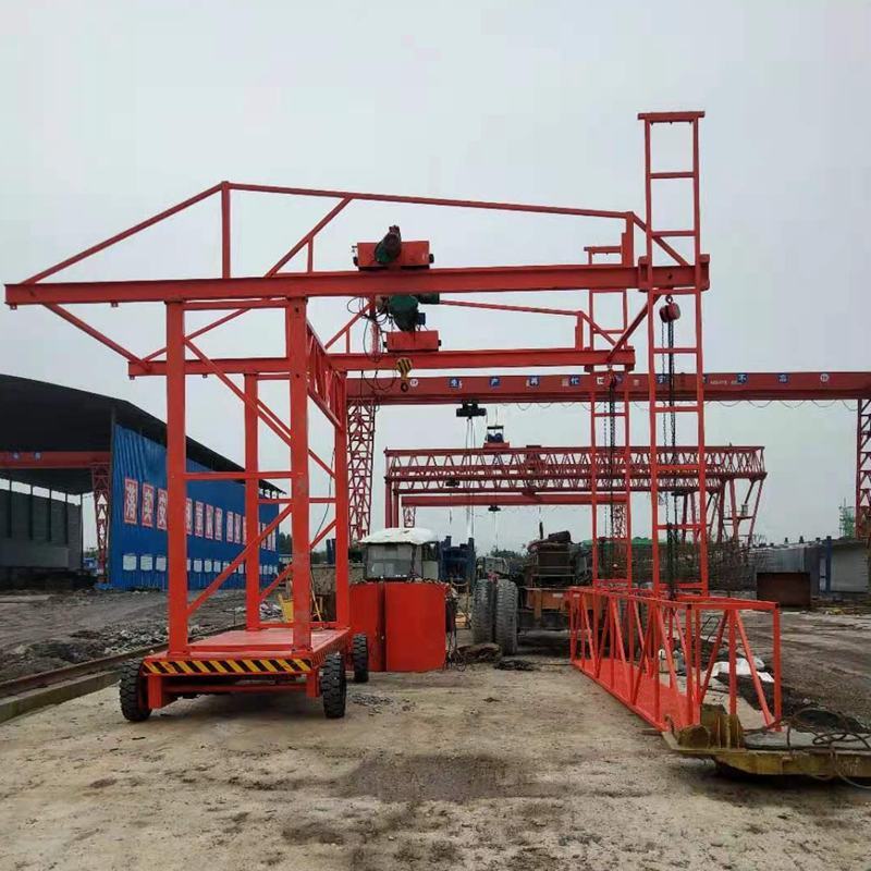 广州鼎高家电制造有限责任公司橋梁防撞牆模闆拆裝安全施工台車